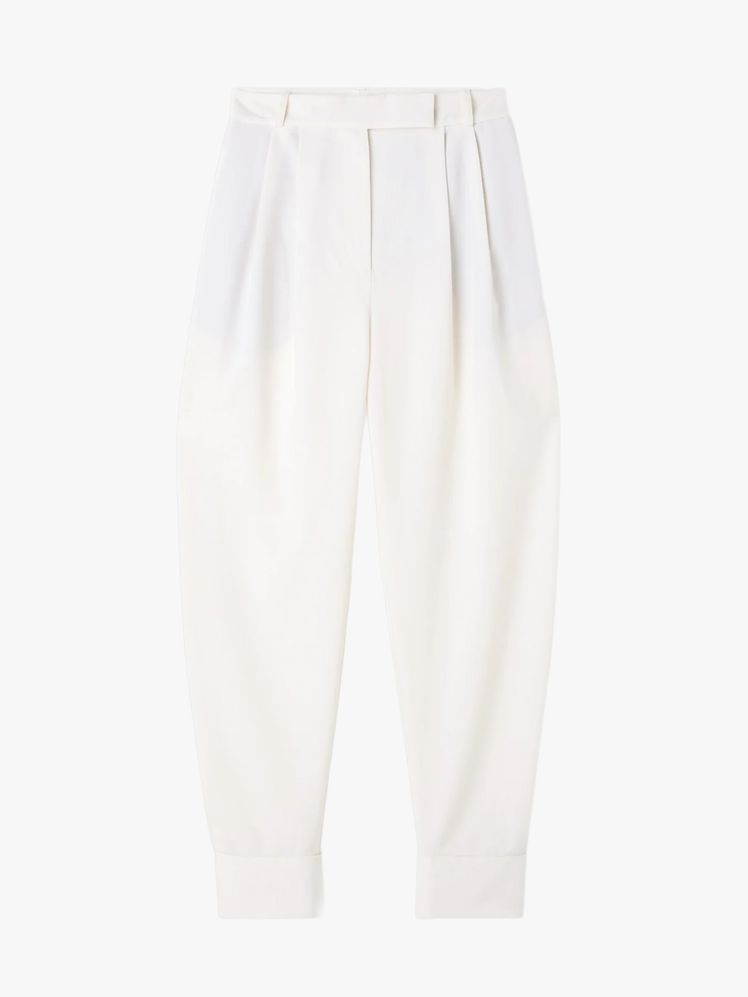 Image may contain: Clothing, Pants, Home Decor, Linen, and Stain