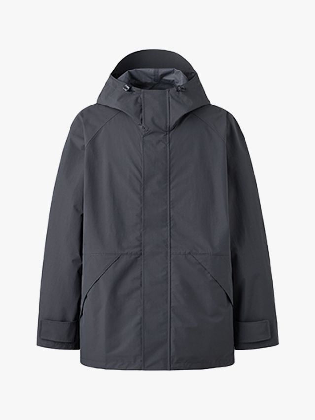 Image may contain: Clothing, Coat, and Jacket