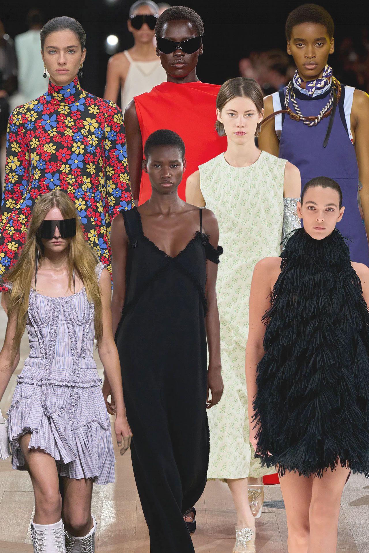 Image may contain People Person Adult Photobombing Fashion Wedding Accessories Glasses Face Head and Clothing