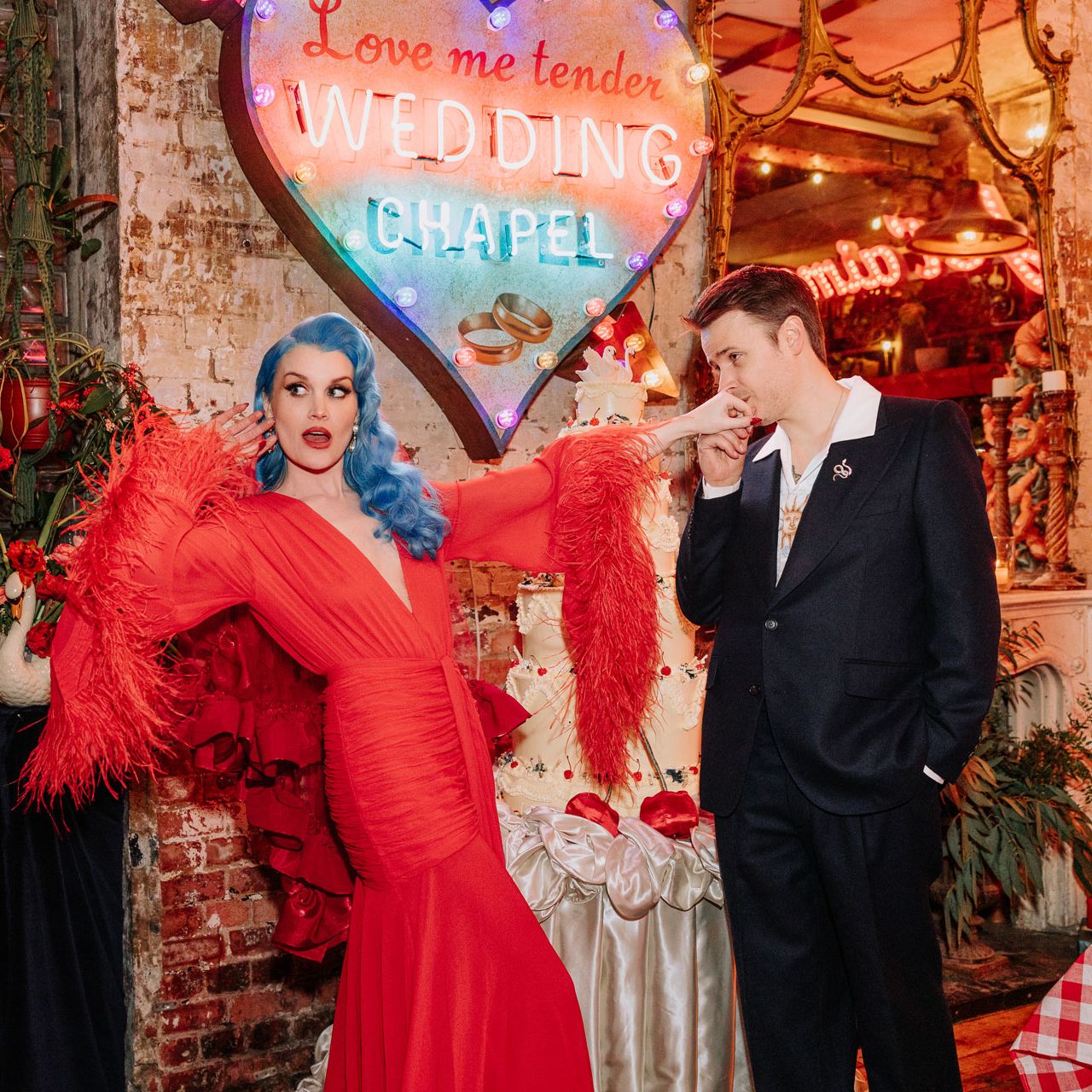 Bob Mackie’s Cher Was On The Bridal Moodboard For Coco Fennell’s East London Wedding