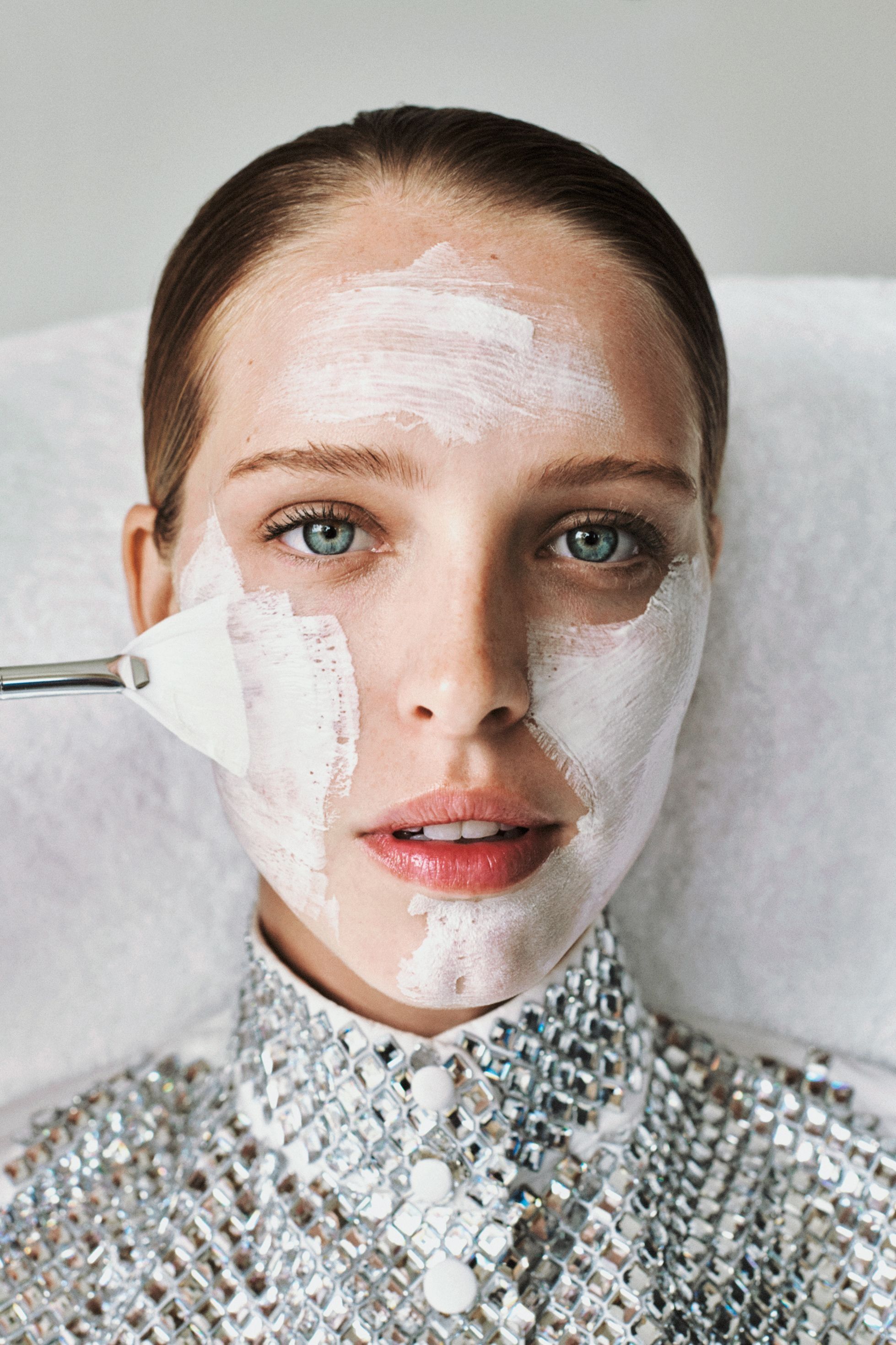 Image may contain Face Head Person Adult Photography and Portrait