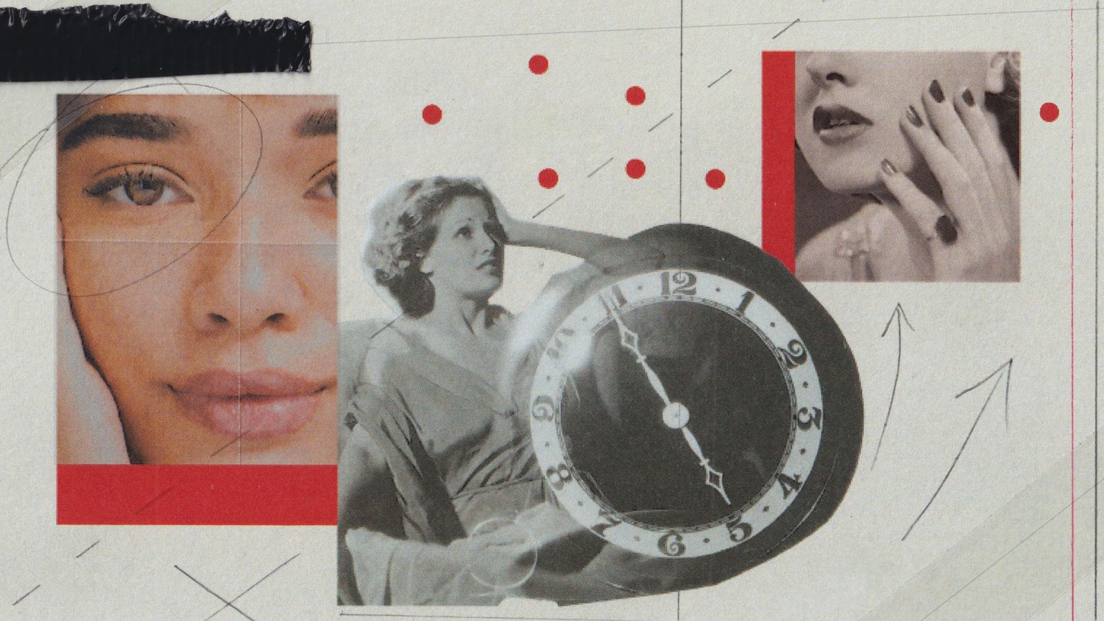 Image may contain Giuliana Calandra Analog Clock Clock Adult Person Wedding Face and Head