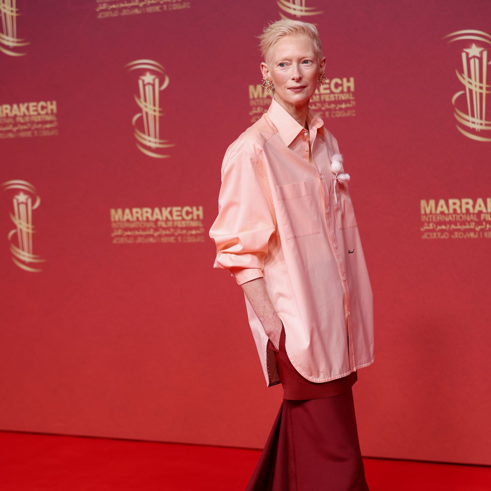 Tilda Is Once Again The Best-Dressed Person At A Film Festival