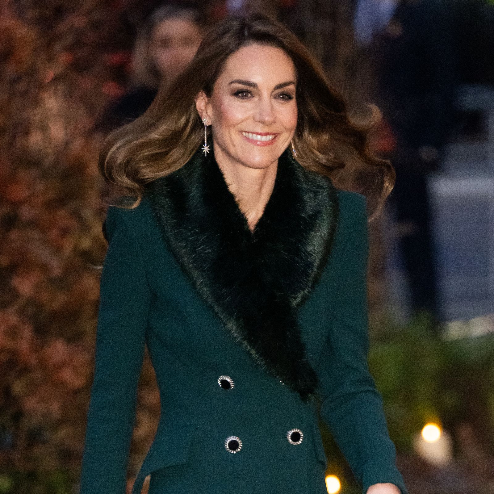 The Princess Of Wales Wears Winter’s Trending Colour For Her Annual Christmas Carol Service