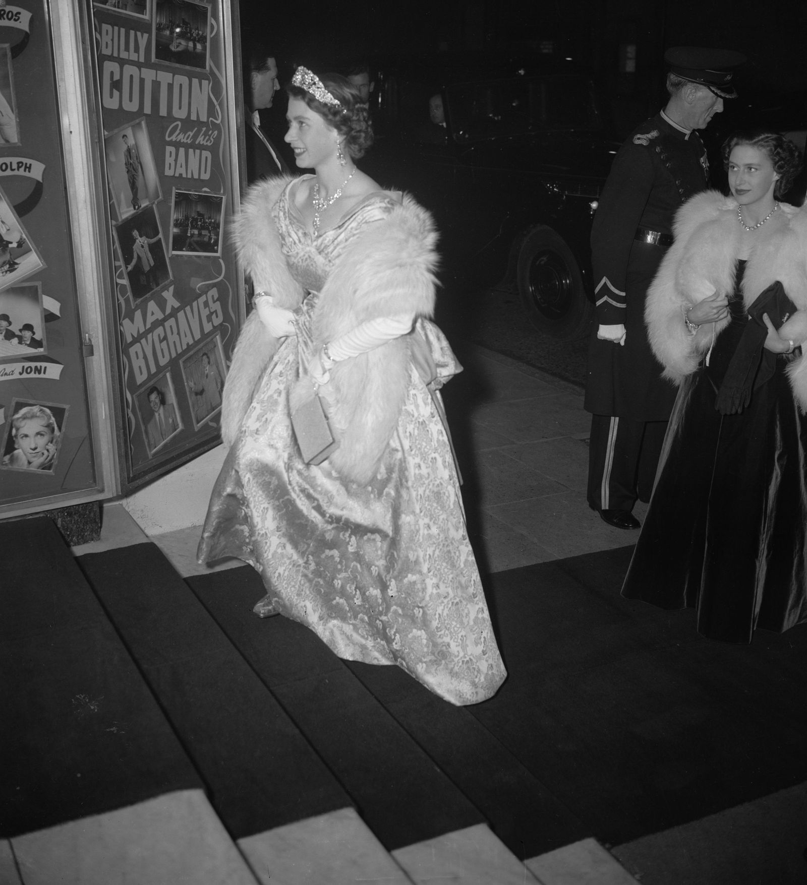 Image may contain Elizabeth II Davey Johnstone Person Adult Wedding Clothing Coat Dress Fashion and Formal Wear