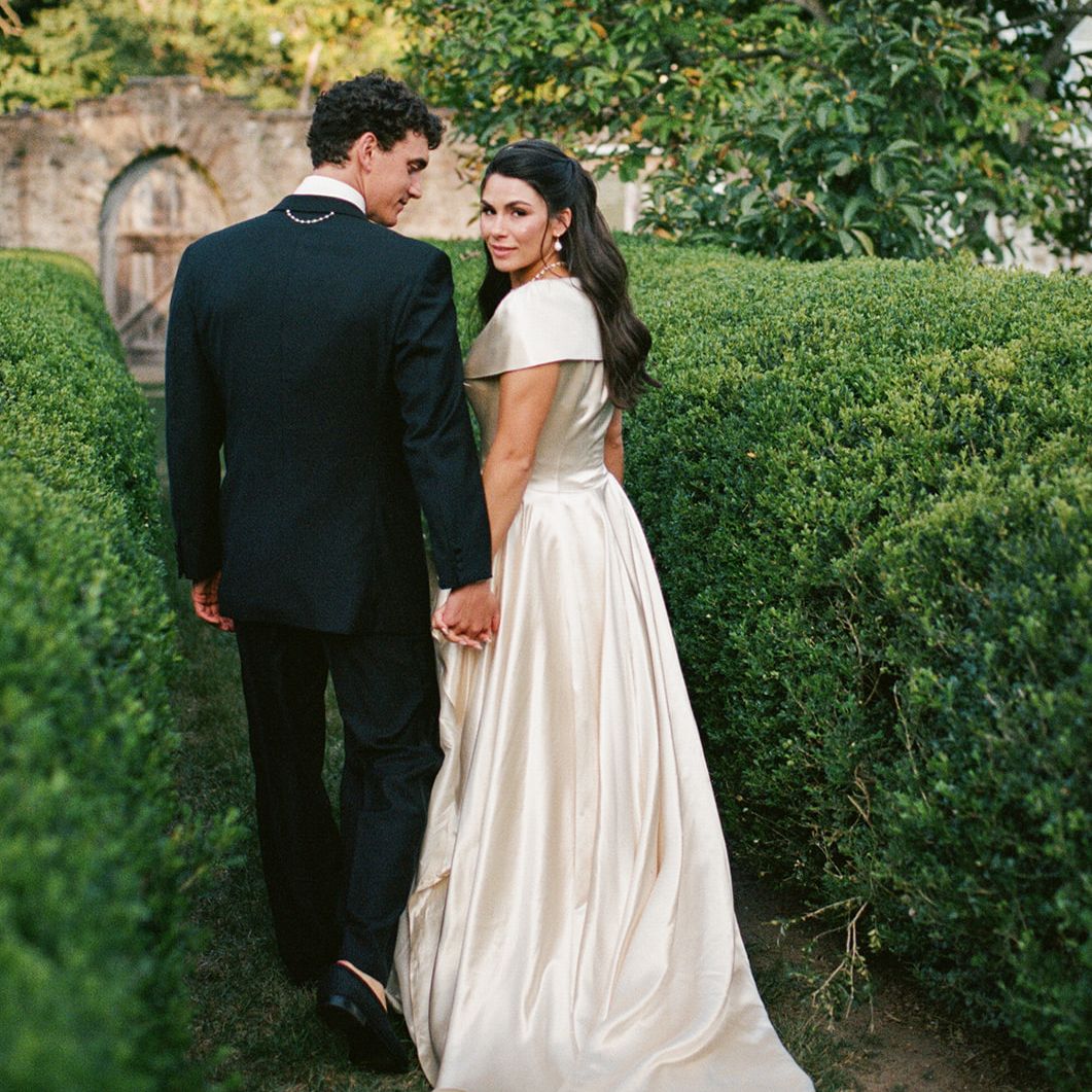 This Vintage Bridal Salon Owner Repurposed Her Grandmother’s 1940s Satin Wedding Coat