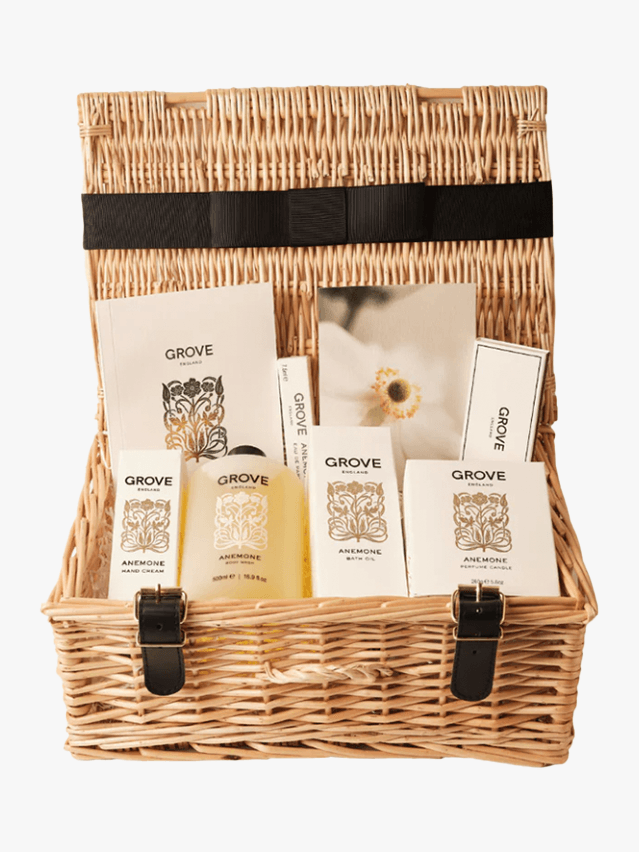 Image may contain: Basket, Fun, Bottle, Cosmetics, and Perfume