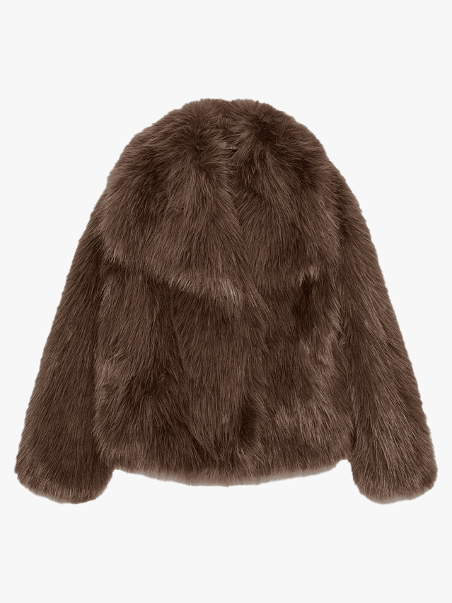 Image may contain Clothing Coat and Fur