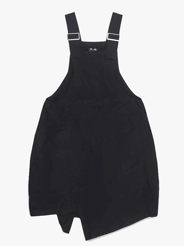 Image may contain: Clothing, Pants, Dress, and Vest