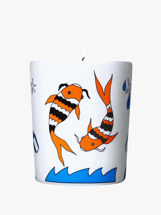 Image may contain: Cup, Pottery, Animal, Fish, and Sea Life