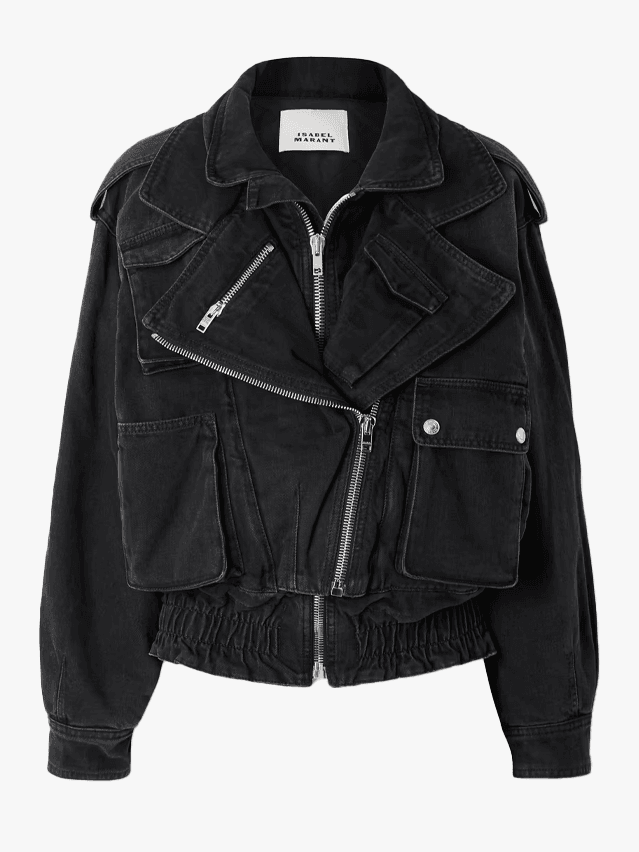 Image may contain: Clothing, Coat, and Jacket