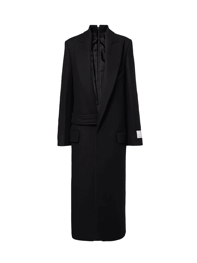 Image may contain: Clothing, Coat, Overcoat, and Fashion